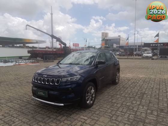 JEEP COMPASS 1.3 T270 TURBO FLEX LONGITUDE AT6 JEEP COMPASS 1.3 T270 TURBO FLEX LONGITUDE AT6